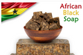 Raw African Black Soap